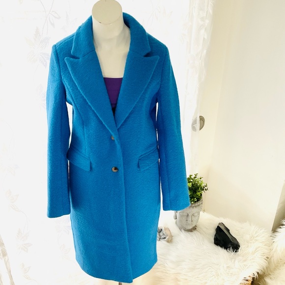 🛑🛑🛑💎 GORGEOUS BLUE COAT 💎 - Picture 2 of 9